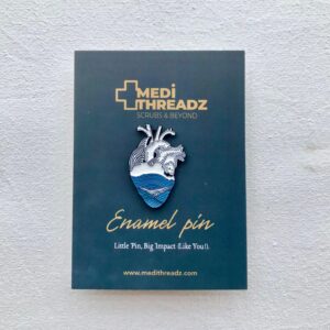 Heart and Sea Pin