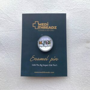Nurse enamel pin